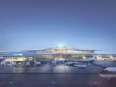 Ndërtesat e aeroportit të strukturës metalike