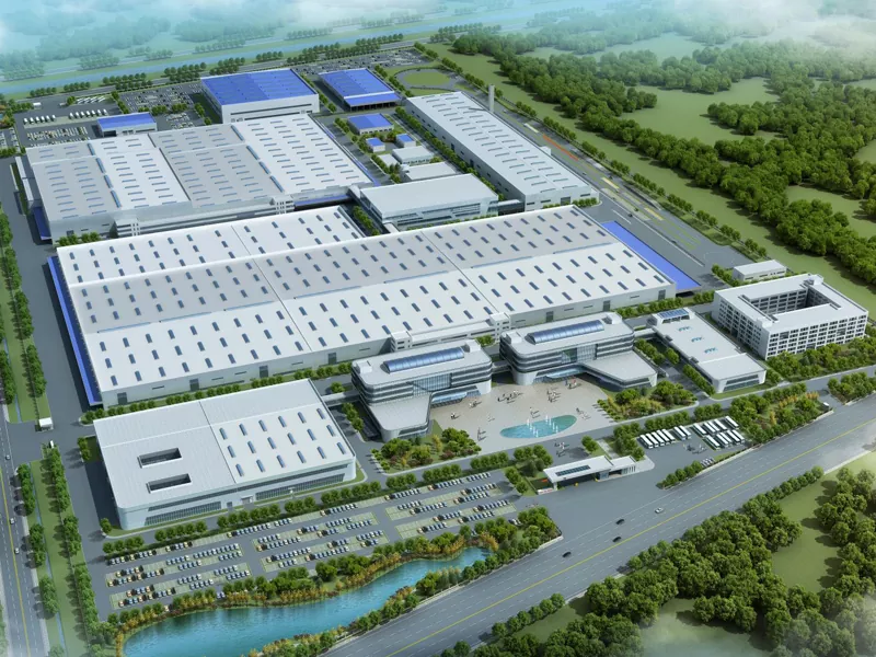 Ndërtesa e çelikut metalik prefab për depo