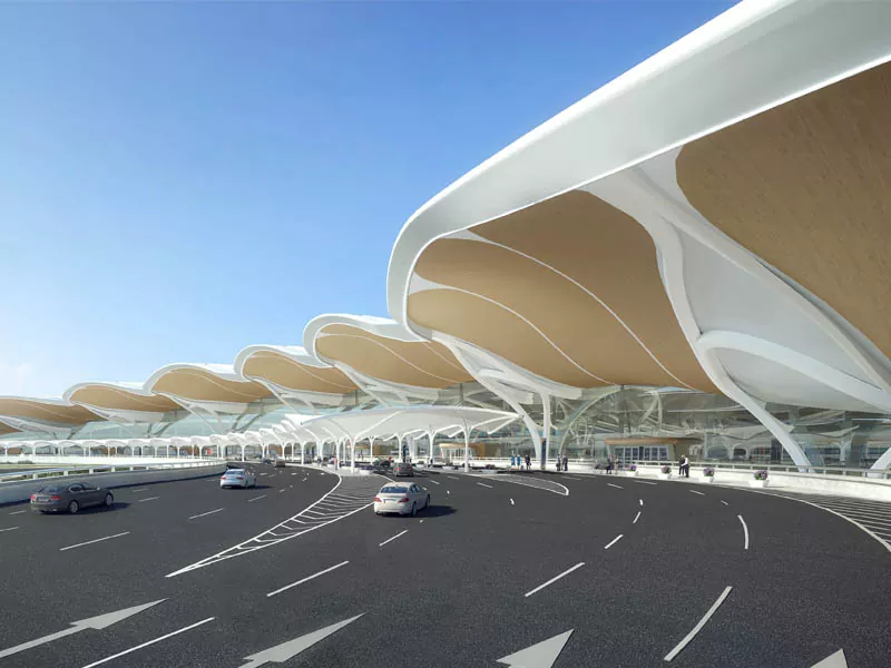 Struktura e çelikut Ndërtimi i aeroportit Terminal