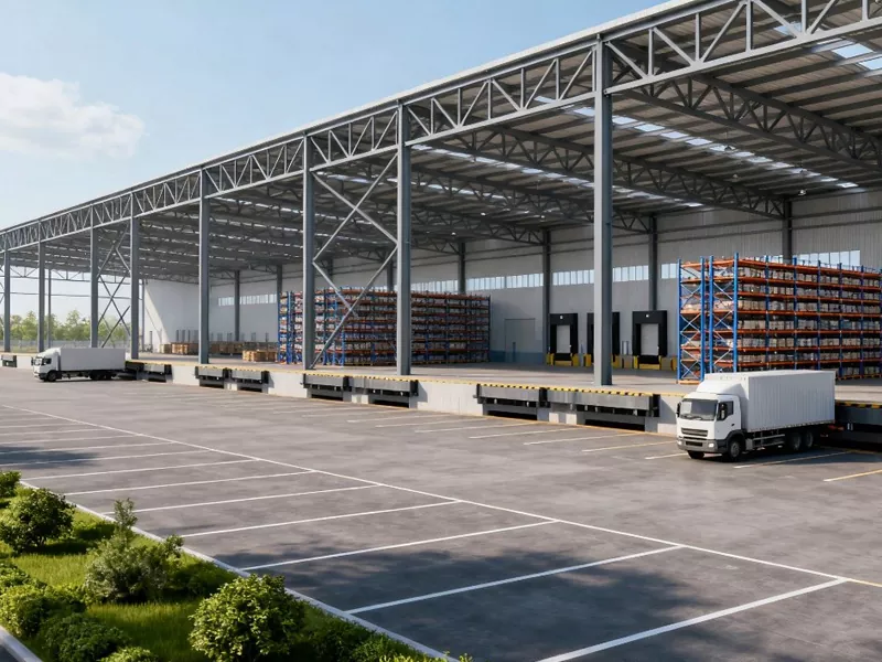 Ndërtesa e Qendrës së Shpërndarjes së Strukturave të Çelikut