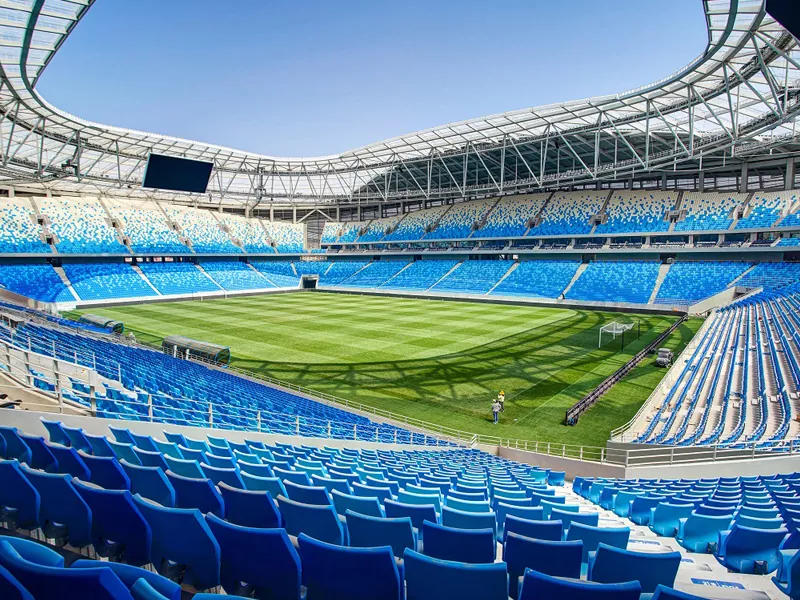 Struktura e çelikut Stadiumi i futbollit