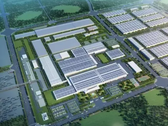 Struktura e çelikut Parku Industrial